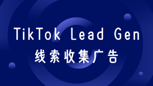 TikTok线索收集广告（TikTok Lead Gen）创编及设计介绍
